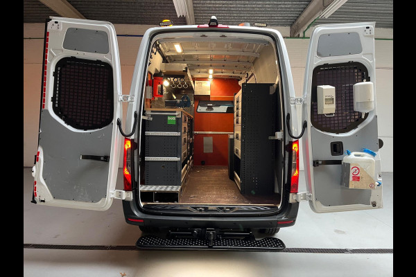 Mercedes-Benz Sprinter Automaat Servicewagen 314 2.2 CDI 140PK L2H2 euro6 BOTT, Victron V230, Standkachel Trekhaak RIJKLAARPRIJS