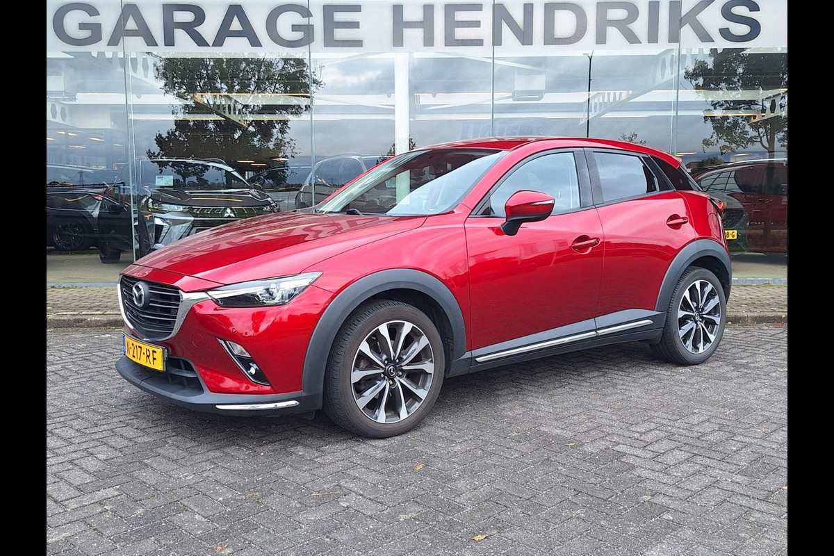 Mazda CX-3 2.0 SkyActiv-G 120 GT-M | Full LED | Dealer onderhouden | Camera | Cruise | Climate | Stoelverwarming | occasion