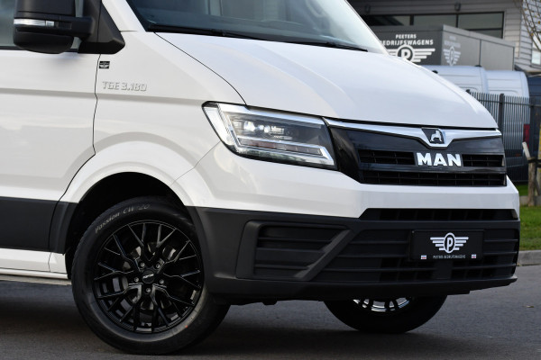 MAN TGE 35 2.0 L3H2 PB Edition Cruise, Camera, Carplay, LED, 180pk, Automaat, Multimedia, Trekhaak, Uniek!