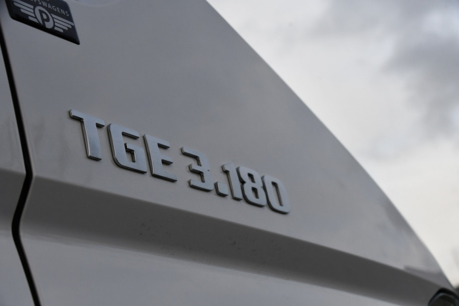 MAN TGE 35 2.0 L3H2 PB Edition Cruise, Camera, Carplay, LED, 180pk, Automaat, Multimedia, Trekhaak, Uniek!