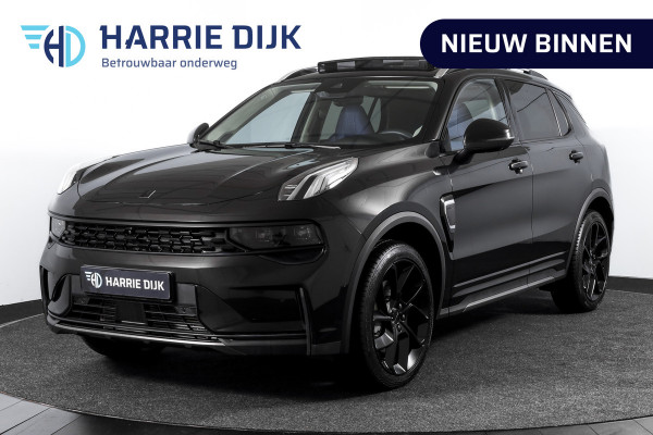 Lynk & Co 01 1.5 PHEV 261PK MY23 | Black Pakket | Donkere hemel | 360 Camera | 7.4 kWh Boordlader | S/K-panodak | Adapt. Cruise | Memory | Elek. klep | LM 20" | 7620