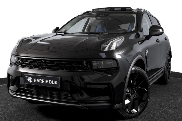 Lynk & Co 01 1.5 PHEV 261PK MY23 | Black Pakket | Donkere hemel | 360 Camera | 7.4 kWh Boordlader | S/K-panodak | Adapt. Cruise | Memory | Elek. klep | LM 20" | 7620