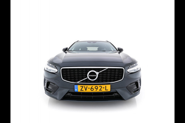 Volvo V90 2.0 D4 R-Design (INCL-BTW) *LEATHER-MICROFIBRE | DIGI-COCKPIT | FULL-LED | HARMAN/KARDON | HEATED-SPORTSEATS | LANE-ASSIST | NAVI-FULLMAP | CAMERA | DAB+ | PRIVACY-GLASS | ECC | PDC | TOWBAR | 19''ALU*