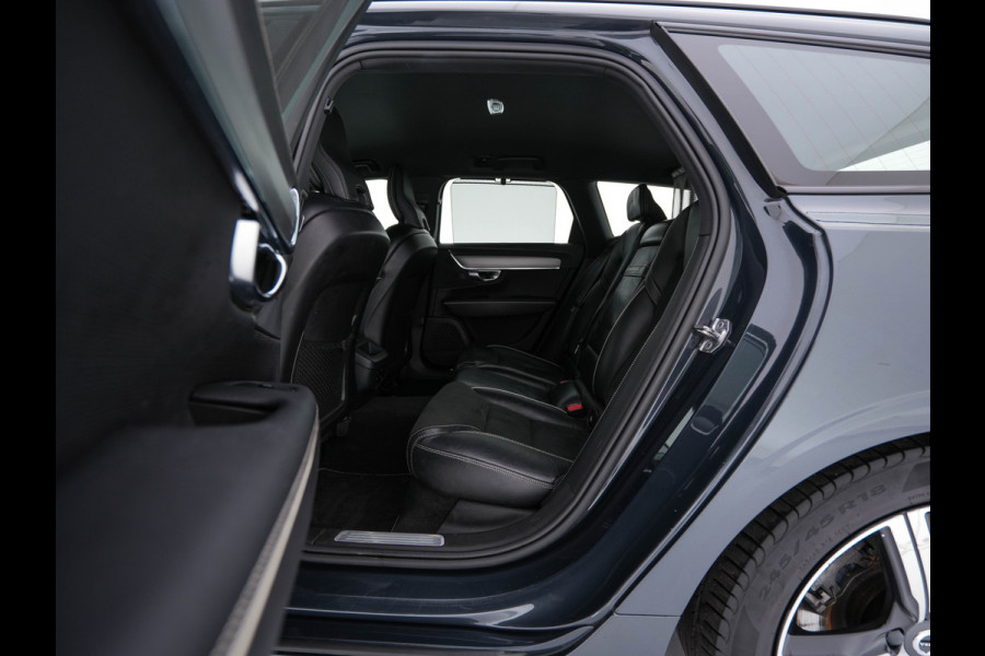Volvo V90 2.0 D4 R-Design (INCL-BTW) *LEATHER-MICROFIBRE | DIGI-COCKPIT | FULL-LED | HARMAN/KARDON | HEATED-SPORTSEATS | LANE-ASSIST | NAVI-FULLMAP | CAMERA | DAB+ | PRIVACY-GLASS | ECC | PDC | TOWBAR | 19''ALU*