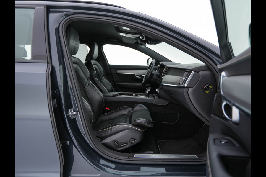 Volvo V90 2.0 D4 R-Design (INCL-BTW) *LEATHER-MICROFIBRE | DIGI-COCKPIT | FULL-LED | HARMAN/KARDON | HEATED-SPORTSEATS | LANE-ASSIST | NAVI-FULLMAP | CAMERA | DAB+ | PRIVACY-GLASS | ECC | PDC | TOWBAR | 19''ALU*