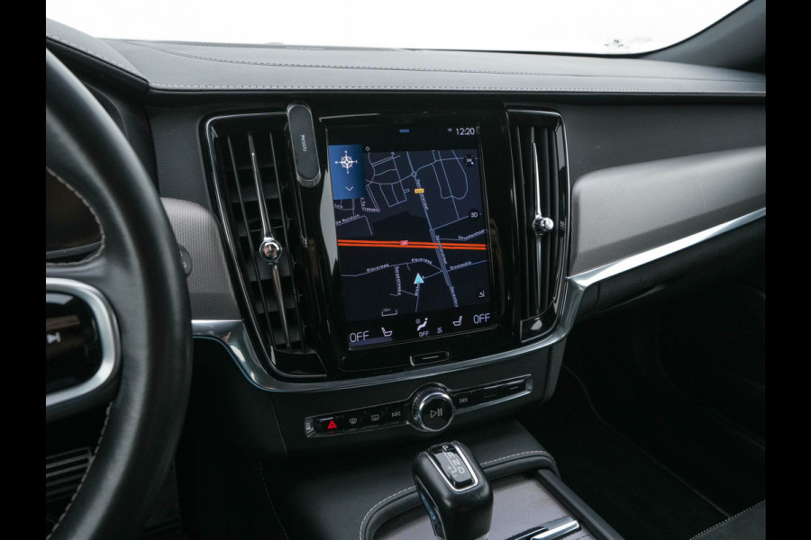 Volvo V90 2.0 D4 R-Design (INCL-BTW) *LEATHER-MICROFIBRE | DIGI-COCKPIT | FULL-LED | HARMAN/KARDON | HEATED-SPORTSEATS | LANE-ASSIST | NAVI-FULLMAP | CAMERA | DAB+ | PRIVACY-GLASS | ECC | PDC | TOWBAR | 19''ALU*