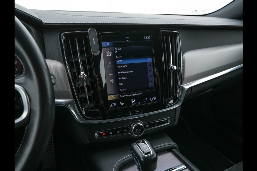 Volvo V90 2.0 D4 R-Design (INCL-BTW) *LEATHER-MICROFIBRE | DIGI-COCKPIT | FULL-LED | HARMAN/KARDON | HEATED-SPORTSEATS | LANE-ASSIST | NAVI-FULLMAP | CAMERA | DAB+ | PRIVACY-GLASS | ECC | PDC | TOWBAR | 19''ALU*