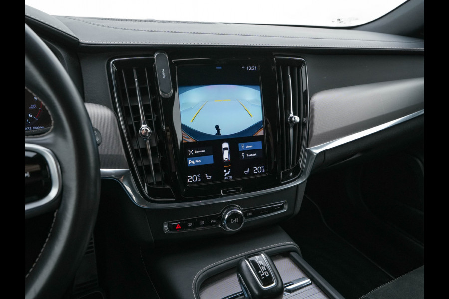 Volvo V90 2.0 D4 R-Design (INCL-BTW) *LEATHER-MICROFIBRE | DIGI-COCKPIT | FULL-LED | HARMAN/KARDON | HEATED-SPORTSEATS | LANE-ASSIST | NAVI-FULLMAP | CAMERA | DAB+ | PRIVACY-GLASS | ECC | PDC | TOWBAR | 19''ALU*