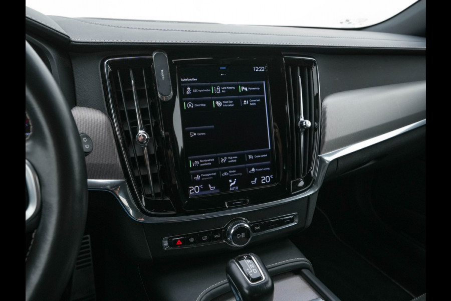 Volvo V90 2.0 D4 R-Design (INCL-BTW) *LEATHER-MICROFIBRE | DIGI-COCKPIT | FULL-LED | HARMAN/KARDON | HEATED-SPORTSEATS | LANE-ASSIST | NAVI-FULLMAP | CAMERA | DAB+ | PRIVACY-GLASS | ECC | PDC | TOWBAR | 19''ALU*