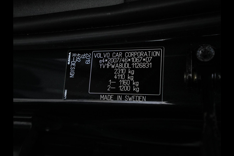 Volvo V90 2.0 D4 R-Design (INCL-BTW) *LEATHER-MICROFIBRE | DIGI-COCKPIT | FULL-LED | HARMAN/KARDON | HEATED-SPORTSEATS | LANE-ASSIST | NAVI-FULLMAP | CAMERA | DAB+ | PRIVACY-GLASS | ECC | PDC | TOWBAR | 19''ALU*