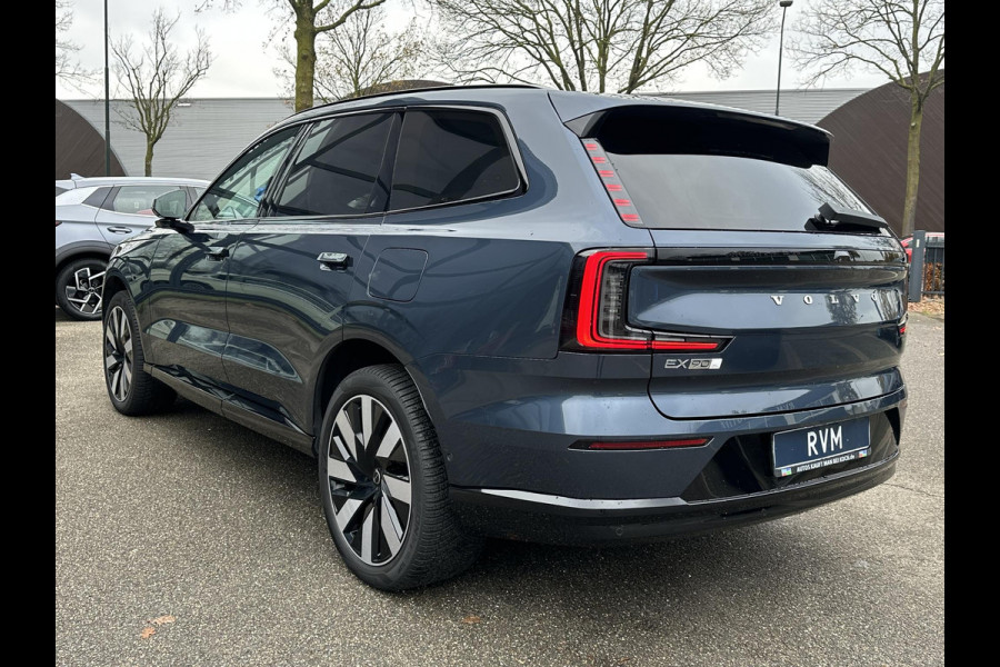 Volvo EX90 Twin Motor Performance Ultra 7p. 111 kWh AWD | MEGA VOL! | WLTP 624km | onderhoudscontract t/m 01-2030 (CAREPACK)| fabrieksgarantie t/m 01-2027 | 69500 ex BTW