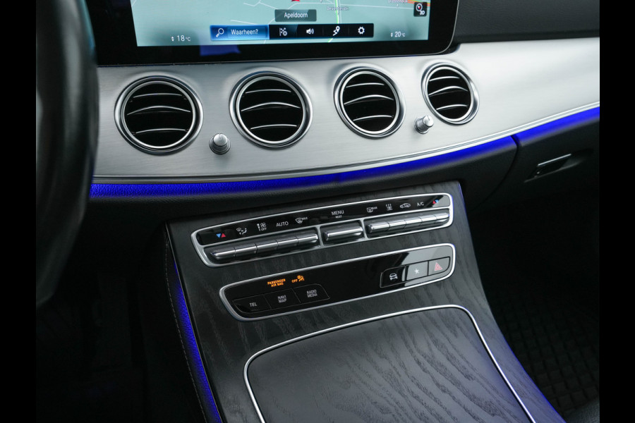 Mercedes-Benz E-Klasse Estate 300 de Luxury Line ( Plug-in ) (INCL-BTW) Aut. *LEATHER | FULL-LED | WIDESCREEN-COCKPIT | BLIND-SPOT | AMBIENT-LIGHT | HEATED-SPORTSEATS | CAMERA | DAB+ | NAVI-FULLMAP | PDC | ADAPTIVE-CRUISE | ECC | 18''ALU*