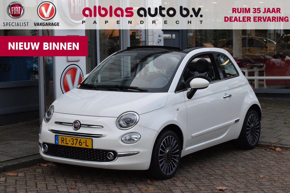 Fiat 500C 80pk Lounge|Orig NL|1e eig.|Lage km!