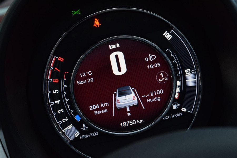 Fiat 500C 80pk Lounge|Orig NL|1e eig.|Lage km!