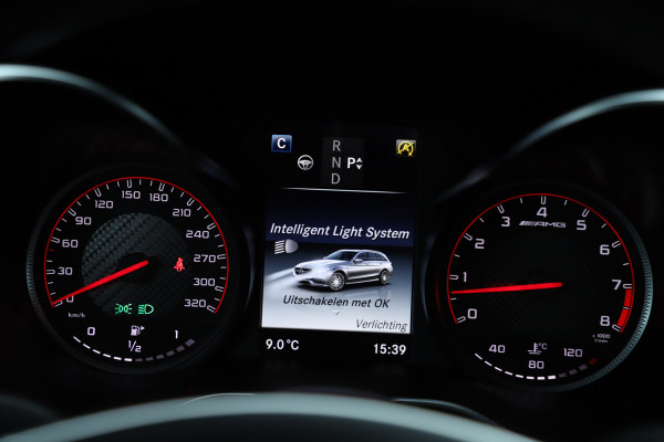 Mercedes-Benz C-Klasse Estate AMG 63 S | 510PK | Head-up | Keyless-go | Burmester | Carbon | Memory | Sfeerverlichting | ILS | Distronic | Trekhaak | 2