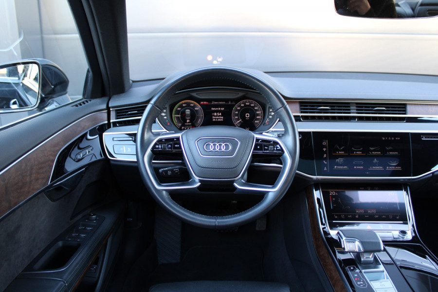Audi A8 60 TFSI e quattro Pro Line Plus | PANO | B&O | MASSAGE | STOELKOELING | 360 | STOEL/STUURVERW |