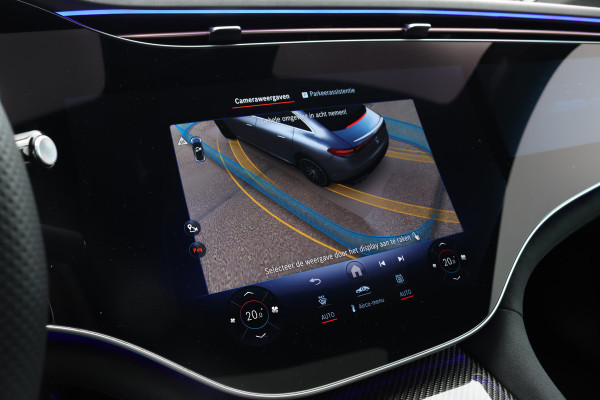 Mercedes-Benz EQE AMG 53 4MATIC+ 90 kWh | 72500,- Ex | MBUX Hyperscreen | Airmatic | Achterasbesturing | Distronic+ | Massage | Memory | Burmester | Stoelventilatie | HUD | Digital Light | Warmtepomp | Surround Camera |