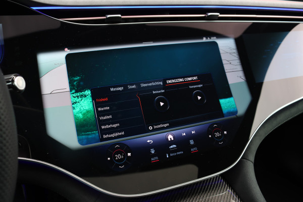 Mercedes-Benz EQE AMG 53 4MATIC+ 90 kWh | 72500,- Ex | MBUX Hyperscreen | Airmatic | Achterasbesturing | Distronic+ | Massage | Memory | Burmester | Stoelventilatie | HUD | Digital Light | Warmtepomp | Surround Camera |