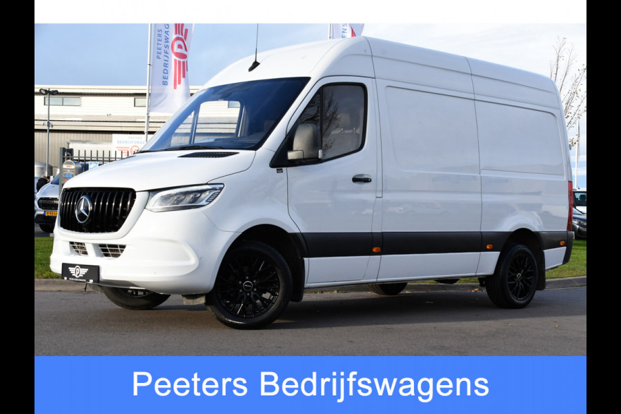 Mercedes-Benz Sprinter 319 1.9 CDI L2H2 RWD AMG Edition Camera, Cruise, Carplay, 190pk, Automaat, Multimedia, LED, Stoelverwarming, Standkachel, Uniek!