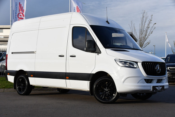 Mercedes-Benz Sprinter 319 1.9 CDI L2H2 RWD AMG Edition Camera, Cruise, Carplay, 190pk, Automaat, Multimedia, LED, Stoelverwarming, Standkachel, Uniek!