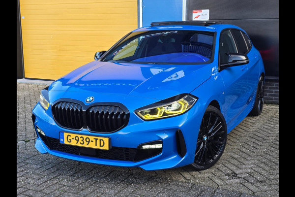BMW 1-serie 118i M Line / AUT / NAP / Navi / Camera / M Interieur / Cruise Control / Open Panoramadak / Led / Pdc / 19 Inch