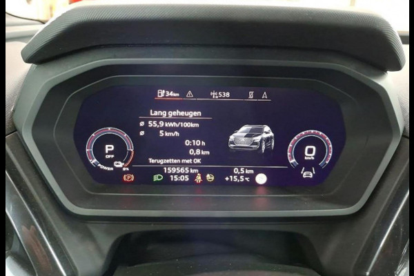 Audi Q4 e-tron 40 S 300 pk edition 77 kWh, 1 e eigenaar, 2 X S line, 21 inch, elect.bed. trekhaak, NL auto met nationale auto pas