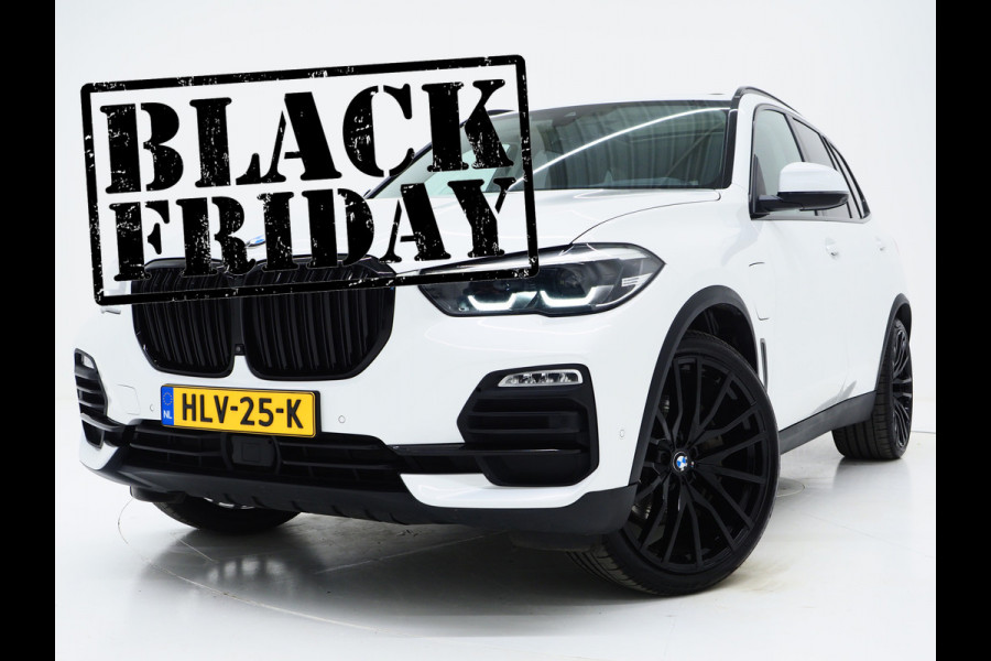BMW X5 xDrive45e Full Black | Panoramadak | Luchtvering | Harman/Kardon | 360 | Keyless