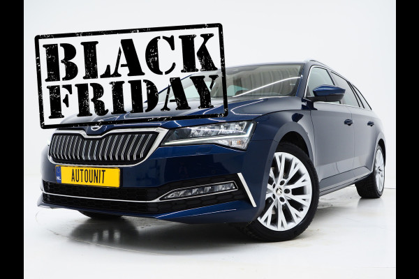 Škoda Superb Combi 1.4 TSI iV 218PK Style | Leder | Trekhaak | Adaptive Cruise | Virtual | Keyless | Memory | Carplay