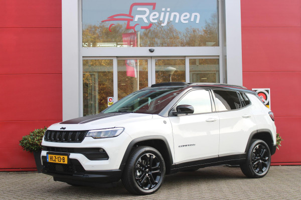 Jeep Compass 1.5T 142PK e-Hybrid North Star | PANORAMISCH SCHUIF / KANTEL DAK | ALPINE AUDIO SYSTEM | NAVIGATIE 10,25 "TOUCHSCREEN | APPLE CARPLAY/ANDROID AUTO | 360° ACHTERUITRIJ | DAB+ RADIO | CLIMATE CONTROL | GLOSS BLACK LICHTMETALEN VELGEN | ADAPTIVE / CRUISE CONTROL | DIGITAAL INSTRUMENTENPANEEL | ELEKTRISCH BEDIENBARE ACHTERKLEP | FULL LED KOPLAMPEN | LED MISTLAMPEN / BOCHTVERLICHTING | KEYLESS ENTRY & START | DRAADLOOS LADEN TELEFOON |