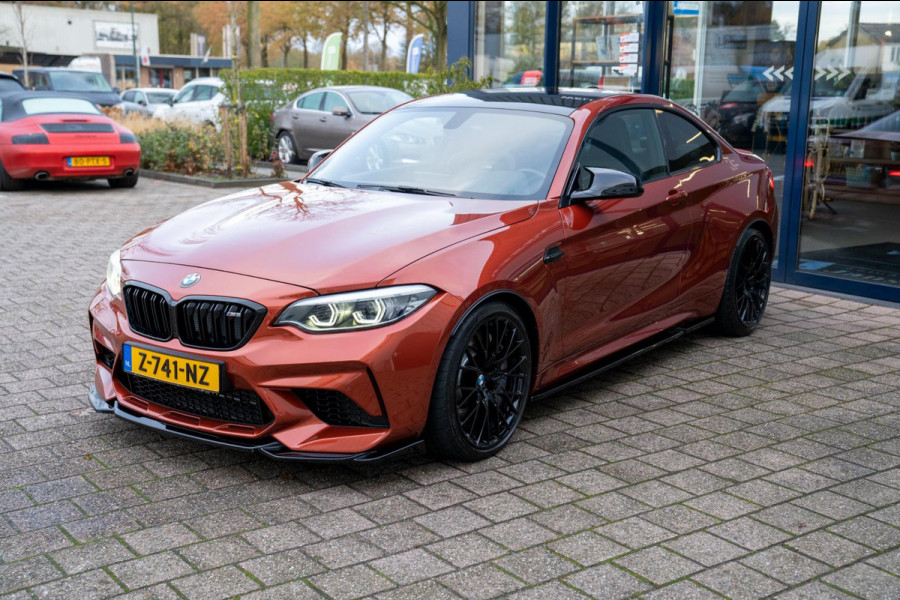 BMW M2 DCT Competition | Prijs rijklaar incl. 12 mnd garantie | Navi Adaptive Led 19"Lmv Cruise Pdc Camera Leder Stoelverw