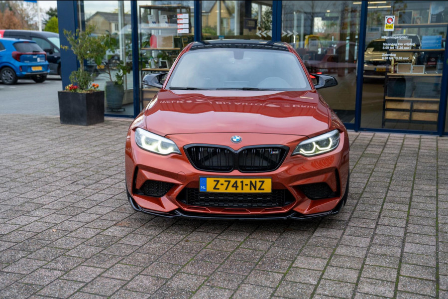 BMW M2 DCT Competition | Prijs rijklaar incl. 12 mnd garantie | Navi Adaptive Led 19"Lmv Cruise Pdc Camera Leder Stoelverw