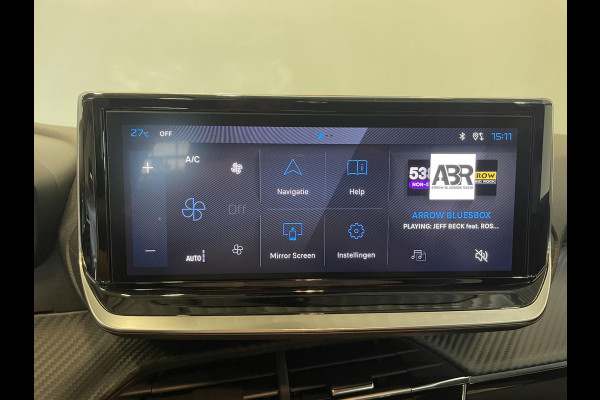 Peugeot 208 Hybrid 100 AUT Allure Navigatie Apple Carplay/ Android Auto Camera Parkeersensoren Adaptive Cruise Control Stoelverwarming Ledverlichting Climate control