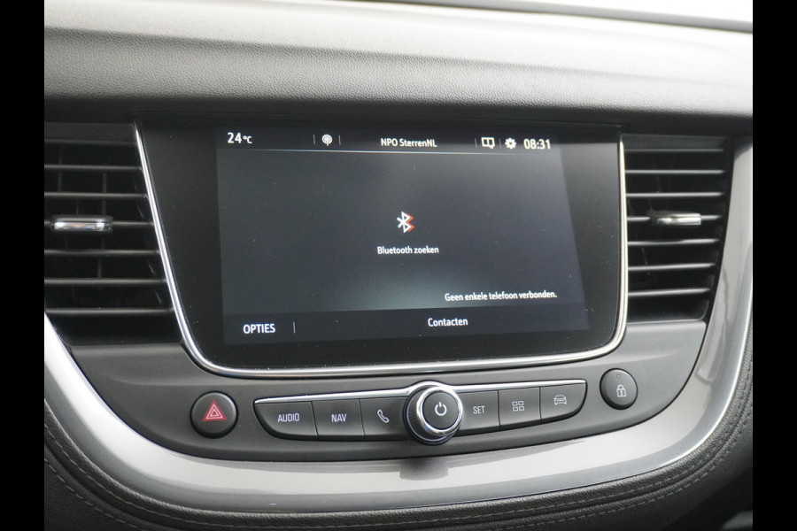 Opel Grandland X T 131pk 360Camera Navi 1/2Leer Apple/Android Usb Bluetooth CruiseControl Pdc Dab Ecc Tel. Isofix Mistlampen Blindspot Lane-dep. Bordherk. Licht-/Zichtpakket Elek.Inkl.spiegels Elek.Ramen Led 17''LM 1.2 Turbo Business Elegance NL-auto! B- klasse EURO 6 Origin.NLse auto