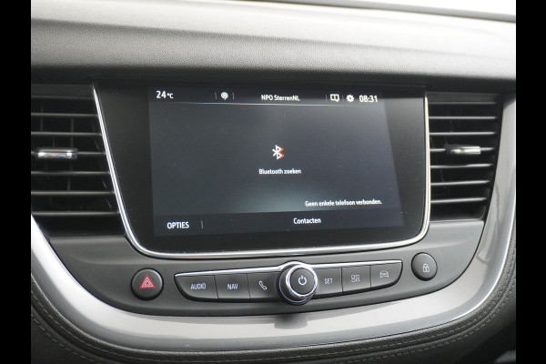 Opel Grandland X T 131pk 360Camera Navi 1/2Leer Apple/Android Usb Bluetooth CruiseControl Pdc Dab Ecc Tel. Isofix Mistlampen Blindspot Lane-dep. Bordherk. Licht-/Zichtpakket Elek.Inkl.spiegels Elek.Ramen Led 17''LM 1.2 Turbo Business Elegance NL-auto! B- klasse EURO 6 Origin.NLse auto