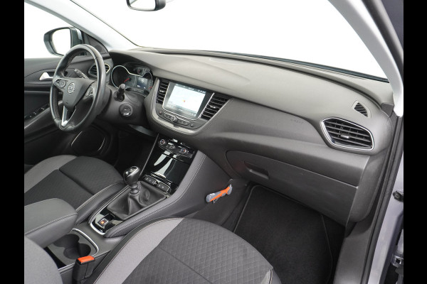 Opel Grandland X T 131pk 360Camera Navi 1/2Leer Apple/Android Usb Bluetooth CruiseControl Pdc Dab Ecc Tel. Isofix Mistlampen Blindspot Lane-dep. Bordherk. Licht-/Zichtpakket Elek.Inkl.spiegels Elek.Ramen Led 17''LM 1.2 Turbo Business Elegance NL-auto! B- klasse EURO 6 Origin.NLse auto