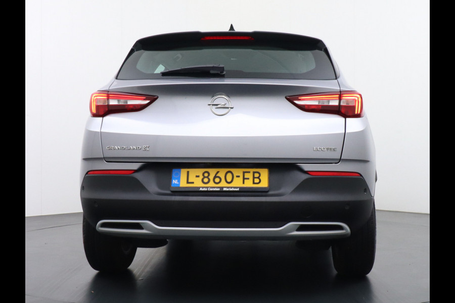 Opel Grandland X T 131pk 360Camera Navi 1/2Leer Apple/Android Usb Bluetooth CruiseControl Pdc Dab Ecc Tel. Isofix Mistlampen Blindspot Lane-dep. Bordherk. Licht-/Zichtpakket Elek.Inkl.spiegels Elek.Ramen Led 17''LM 1.2 Turbo Business Elegance NL-auto! B- klasse EURO 6 Origin.NLse auto