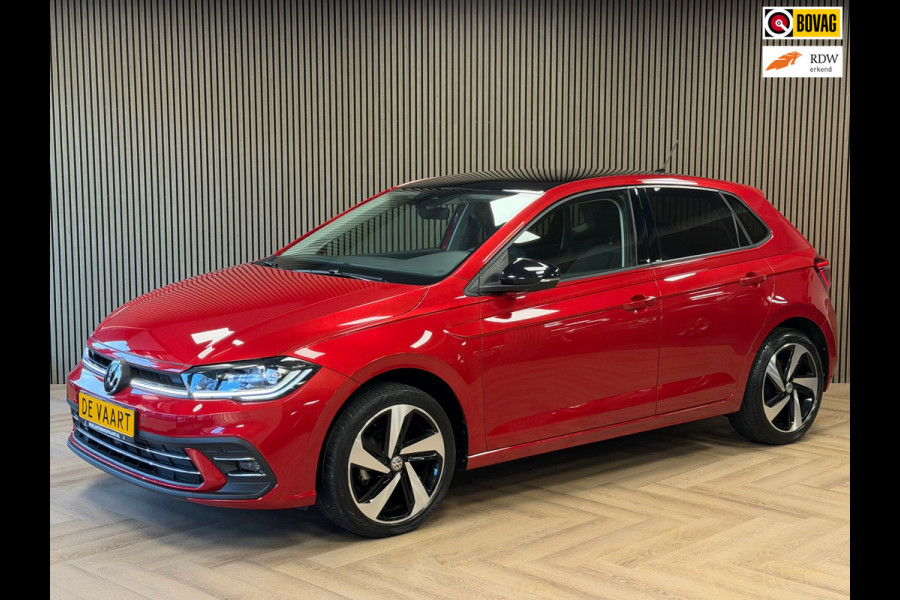 Volkswagen Polo 1.0 TSI R-LINE DSG CAMERA PARKEERSENSOREN VOOR EN ACHTER APPLE CARPLAY NAVI CRUISE CONTROL STOELVERWARMING