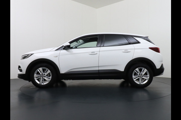 Opel Grandland X T131PK Apple Carplay Android Auto AGR-Comfortstoel Camera Navi Ecc Cruise Control Pdc DAB+ Regen-Lichtsensor Lane Assist Led Verkeersbord detectie Bluetooth Privacy Glas Lmv 17" Elegance 1e Eigenaar Origineel Nederlandse auto Euro 6