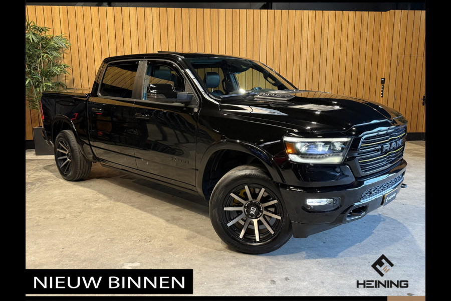 Dodge Ram 1500 5.7 V8 4x4 Crew Cab Laramie Sport. Black Edition. Apple-carplay. Navi. Pano. NAP