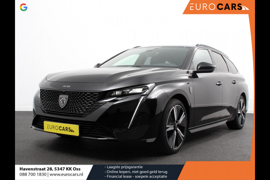 Peugeot 308 1.2 PureTech 130pk Automaat GT SW Climate control Adaptive cruise control Parkeersensoren Achteruitrijcamera Navigatie Voorstoelen verwarmd LED Apple Carplay/ Android Auto