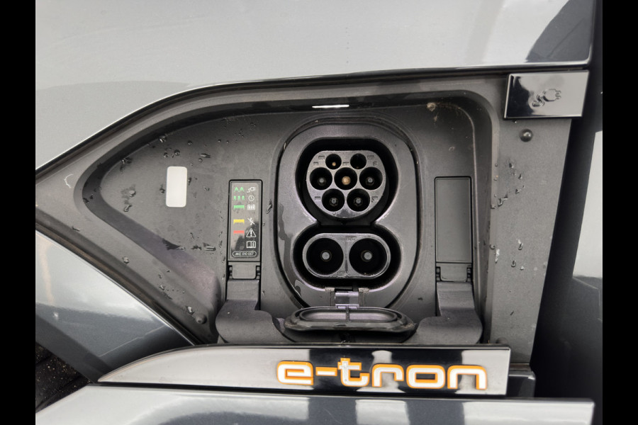 Audi e-tron 50 Quattro *ELECTRO-MOTOR AUDIBLE* Launch edition 71 kWh [ 3-Fase ] {SOH-100%} (INCL-BTW) Aut. *FULL-LED | DIGI-COCKPIT | NAVI-FULLMAP | HEATED-COMFORTSEATS | KEYLESS | AUDI-SOUND | SHIFT-PADDLES | ECC | PDC | CRUISE | 20''ALU*