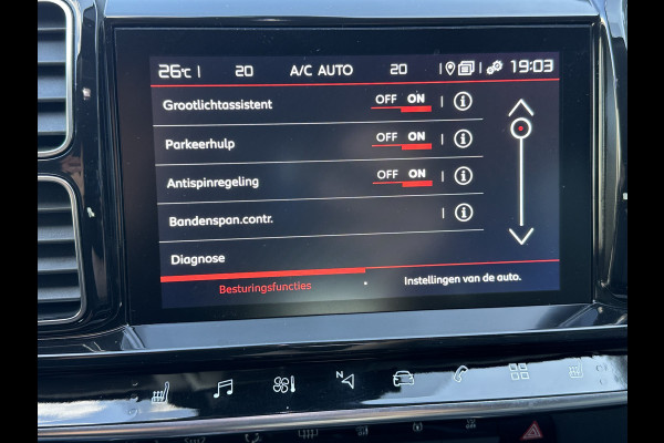 Citroën C5 Aircross 180pk Shine (Trekhaak - Elektrische klep - Stoelverwarming - Keyless Entry - Navigatie - Camera - Adaptive Cruise Control)