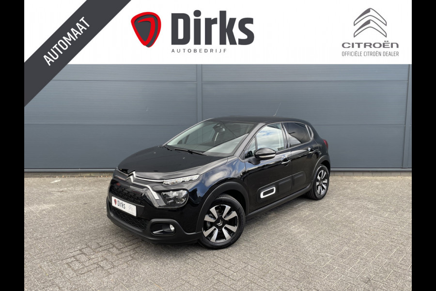Citroën C3 110pk Max (Keyless Entry - Camera - Automatische Airco - Navigatie - Apple Carplay - LED)