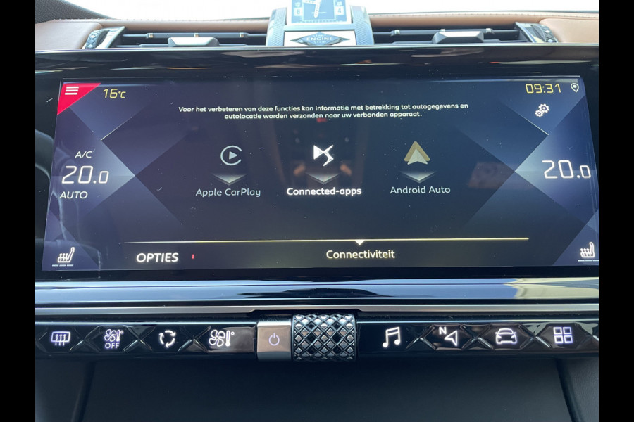 DS Ds 7 Crossback 180pk Opera (Elektrisch Schuifdak - Leder incl koeling/verwarming/massage/geheugen - Focal Electra - Elektrische klep - 360gr Ca