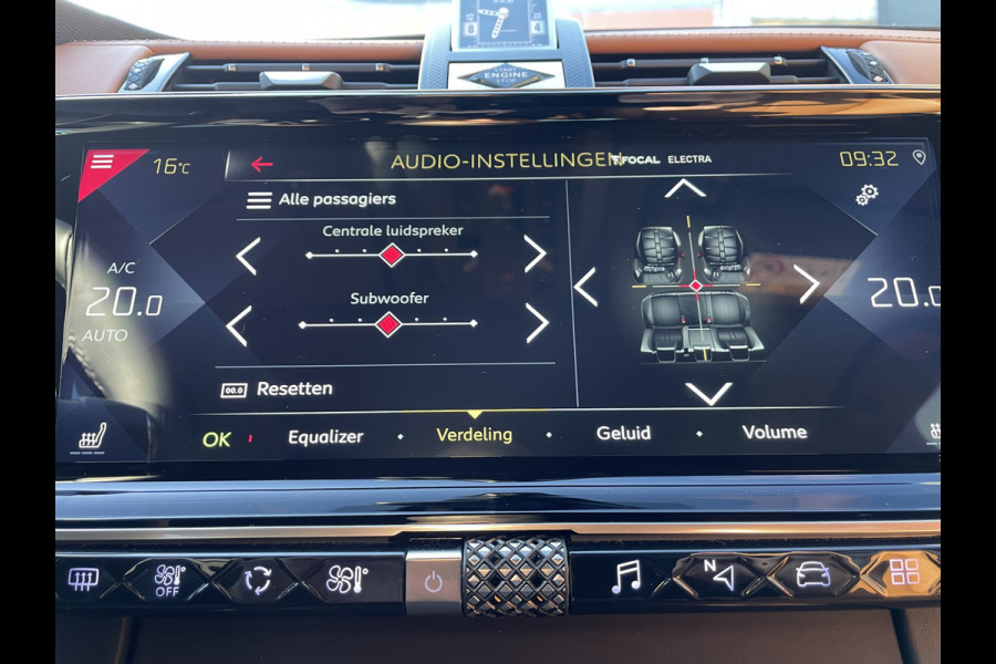 DS Ds 7 Crossback 180pk Opera (Elektrisch Schuifdak - Leder incl koeling/verwarming/massage/geheugen - Focal Electra - Elektrische klep - 360gr Ca