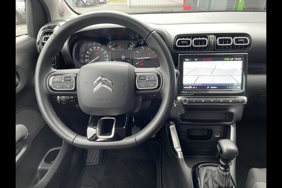 Citroën C3 Aircross 110pk Feel (Navigatie - Automatische Airco - LED - Apple Carplay - Parkeersensoren - Cruise Controle)