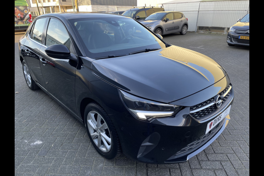 Opel Corsa 100pk Elegance (Camera - LED - Parkeersensoren V+A - Keyless - Navigatie - Dodehoekdetectie- Apple Carplay)