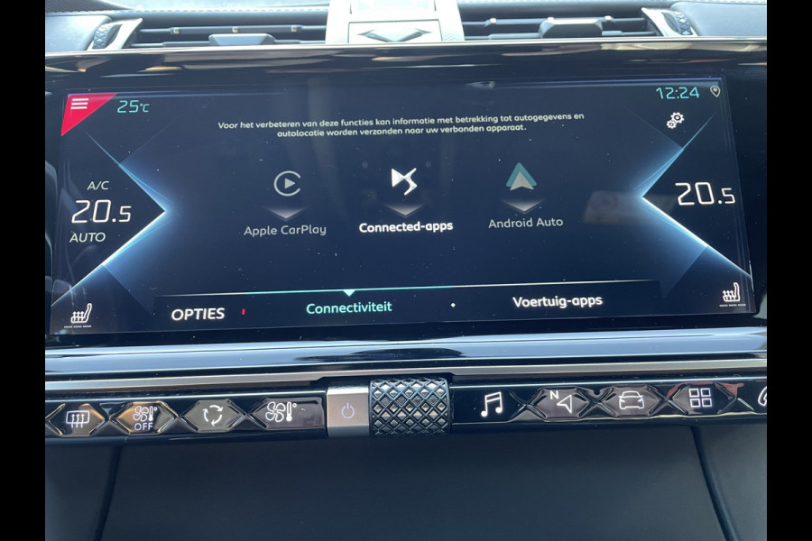 DS Ds 7 Crossback 300pk 4x4 Rivoli (Elektrisch Schuifdak - Leder incl verwarming/koeling/massage/geheugen - Trekhaak - Focal Electra - Elektrische