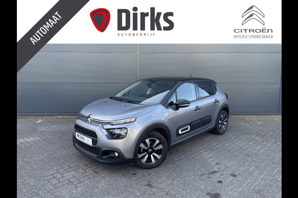 Citroën C3 110pk Max (Camera - Keyless Entry - LED - Automatische Airco - Apple Carplay - Navigatie - Parkeersensoren)