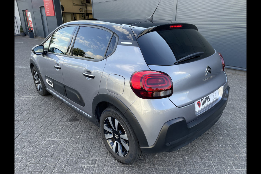Citroën C3 110pk Max (Camera - Keyless Entry - LED - Automatische Airco - Apple Carplay - Navigatie - Parkeersensoren)